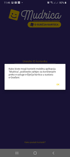 Android application Mudrica screenshort