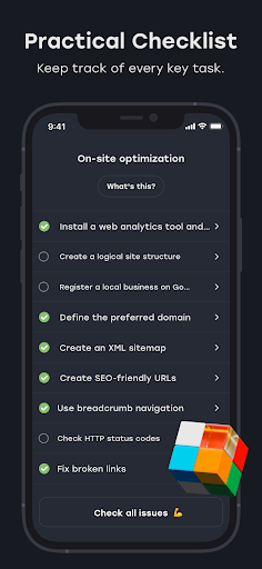 Android application SE Ranking Pro screenshort