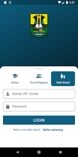 Android application SMKN 1 CERME MOBILE screenshort