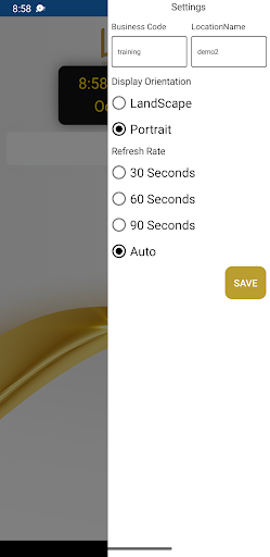 LEO Salon Software; Queue View Screen 3