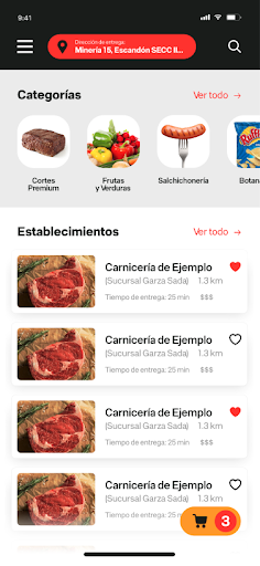 Android application Grill To Go screenshort