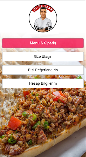 Android application Tekin Usta screenshort