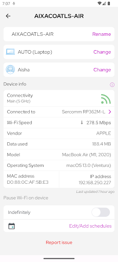 CloudCheck Home Screen 3