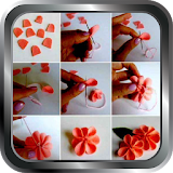 DIY Paper Flower Quilling Making Crafts Home Ideas icon