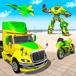 Cover Image of Download Car Robot Transport Truck Driving Games 2020 1.8 APK