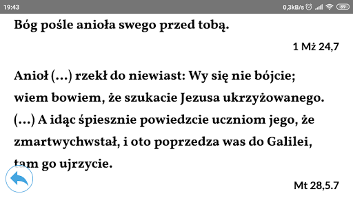 Biblia na co dzień Screen 2
