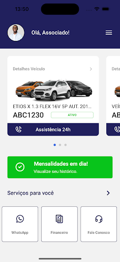 Priorize Proteção Veicular Screen 2