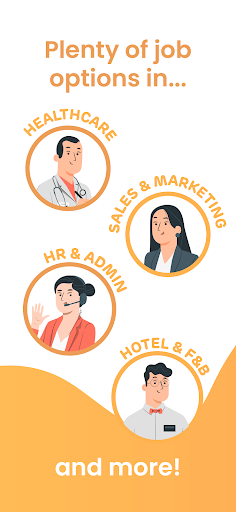 EASE - Job Search Made Easy Screen 2