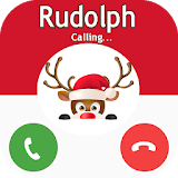 Fake call from Rudolph Red Nosedr 2018 icon