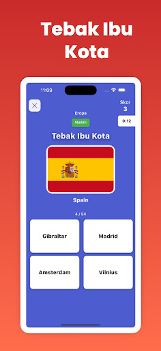 Tebak Nama Negara & Provinsi Screen 2
