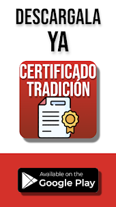 Certificado tradición-libertad