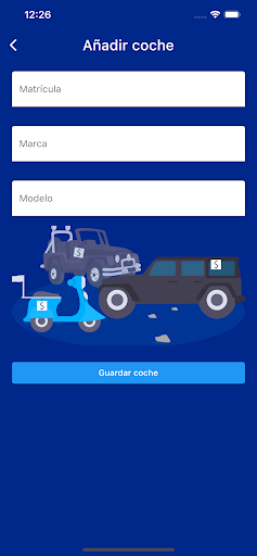 Where is my car Screen 2