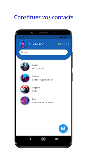 Android application Onero screenshort