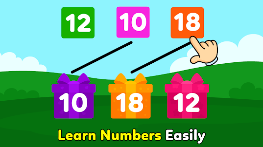 Numbers Tracing - Counting 123