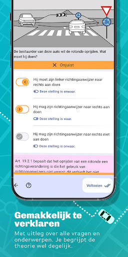 iTheorie België Rijbewijs 2026 screenshot 3