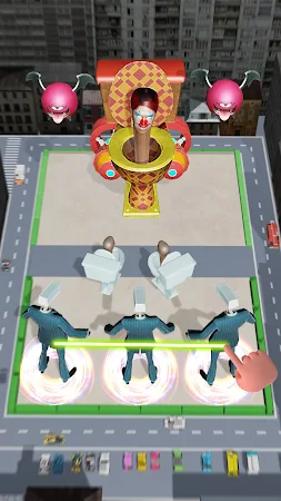 Game screenshot Merge Bambam Toilet Battle mod apk