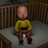 Scary Baby Pink Horror Game 3D icon