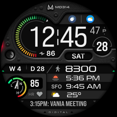 MD314 Health Watch Face screenshot 6