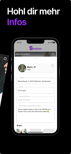 Session – Create Memories Screen 2