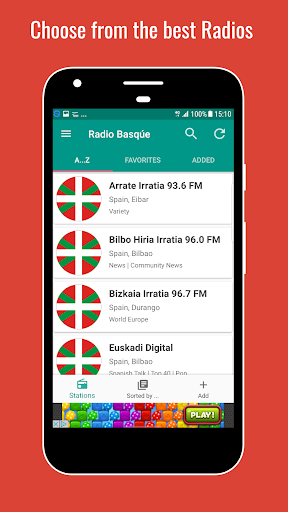 Basque Radio Stations Screen 3