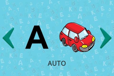 Android application Abeceda pre deti -výučbové hry screenshort