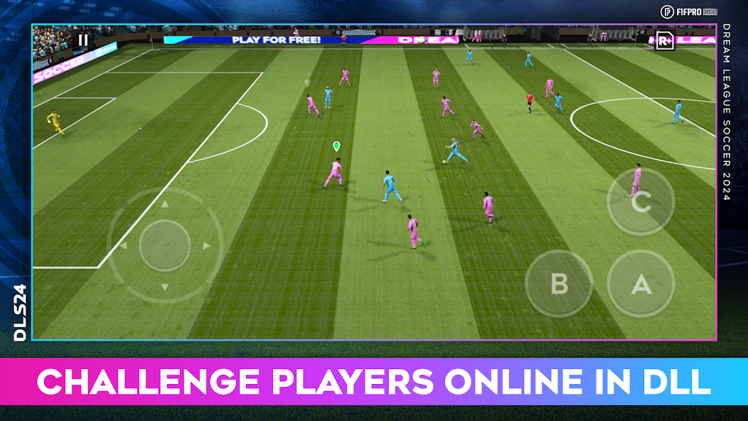 تحميل دريم ليج Dream League Soccer 2024 مهكرة للاندرويد