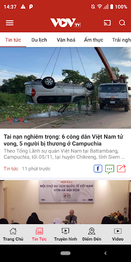 VOVTV Screen 2