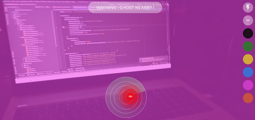 Android application Camera Ghost Radar Simulator screenshort
