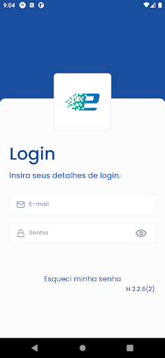 Android application Fair - e-Gestão screenshort