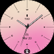Analog Blush Pink Watch Face
