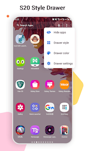 SO S20 Launcher for Galaxy S MOD APK (Prime Unlocked) 3
