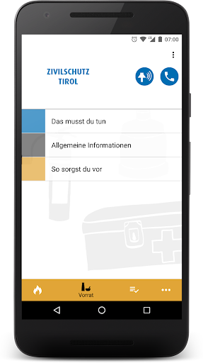 Zivilschutz Land Tirol Screen 3