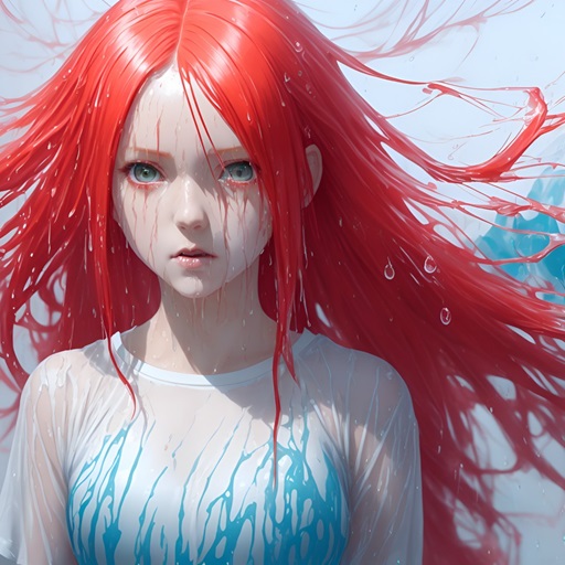 Cute Anime Girl Wallpaper HD logo