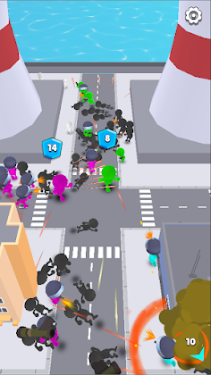 Crowd War: io survival games - Screenshot 4