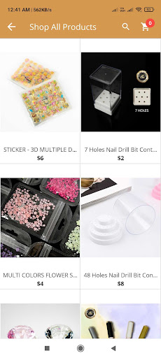 ATN Nail Supply Screen 3