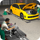 Car Mechanic Engine Overhaul - Auto Repair Shop 3D icon