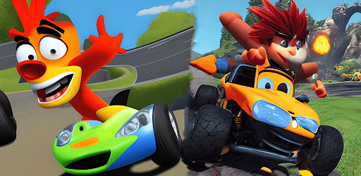 Crash tag team kart racing