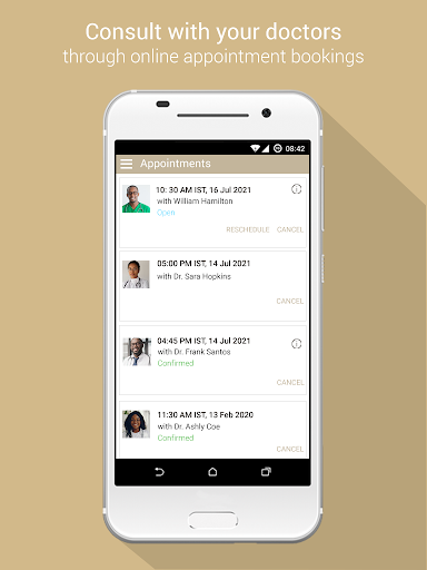Android application The Harley Street Clinic screenshort