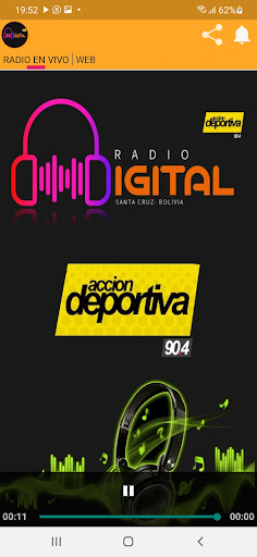 Radio Digital Santa Cruz Screen 2
