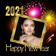 New Year Photo Frames 2021-New Year Greetings 2021