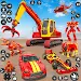 Excavator Robot War - Car Game APK