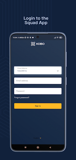 Android application KoboSquad screenshort
