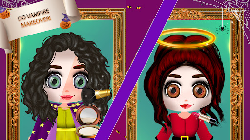 Halloween Fun Girl Makeup Game Screen 3