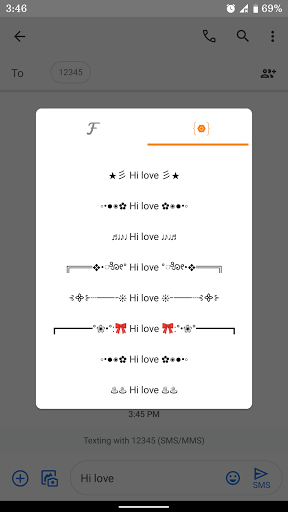 Stylish Fonts Screen 2