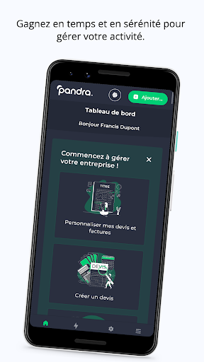 Android application Pandra screenshort