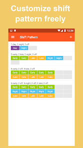 Captura de Pantalla 6 Calendario y horario de trabaj android