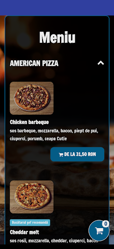 Android application Gringo's Pizza screenshort