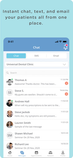 Teledentix Provider Screen 2