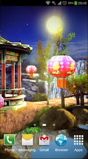 Captura de pantalla de Oriental Garden 3D Pro