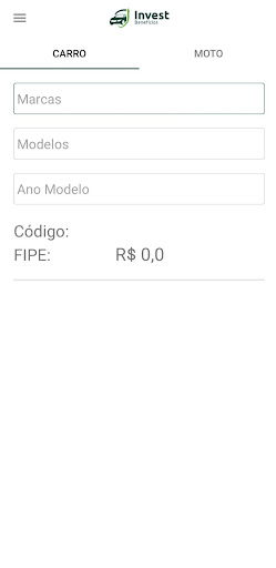 Invest Benefícios Screen 2